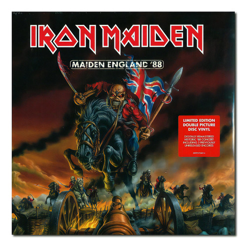 Iron Maiden - Maiden England 88 - Vinilo Doble Picture Nuevo