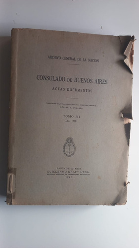 Archivo Gral De La Nación Consulado De Bs As Actas-docs 1947