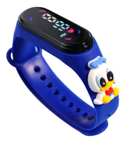 Reloj Digital Led Dibujos Animado Donald C-024