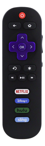 Control Compatible Con Pantalla Sharp Roku Tv