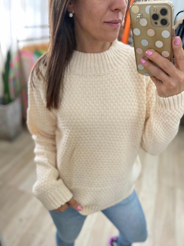 Sweater Pullover Tramado Mujer The Big Shop