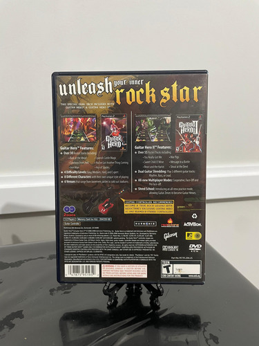 Guitar Hero Dual Pack (ps2) Original (Usado)