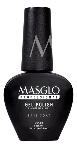 Base Coat Semipermanente Masglo Professional Gel Polish 14 M