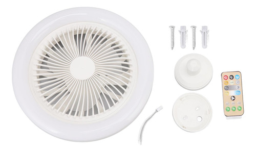 Lámpara Tipo Candelabro Con Ventilador De Techo, 36 W, 9.8 P