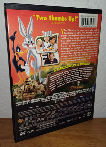 Dvd Looney Tunes, Back In Action The Movie (Usado)