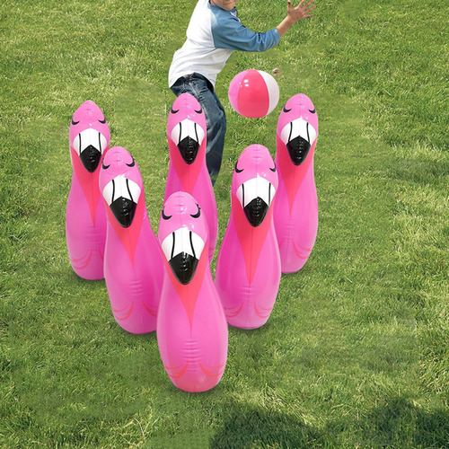 Juego De Juegos De Bolos De Bolos Inflables, Juegos De Patio