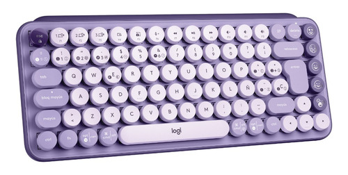 Teclado Logitech Pop Keys Mecánico Inalámbrico Emojis