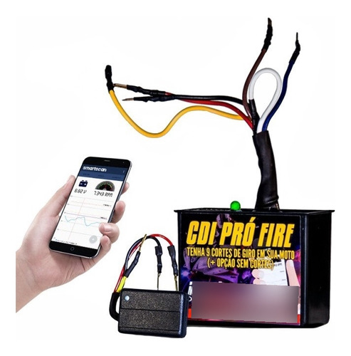 Kit Smartscan Controller + Cdi Pró Fire Multscan