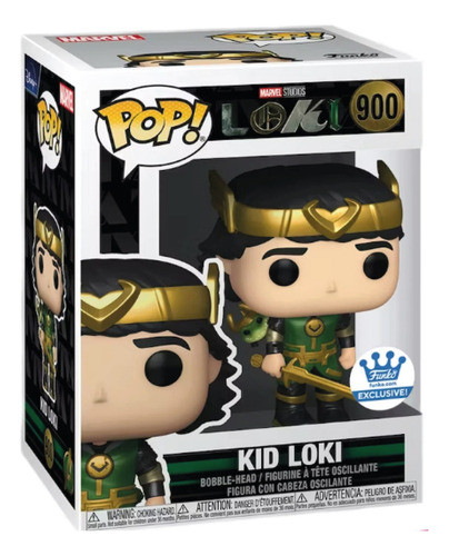 Funko Pop - Pop! Marvel - Kid Loki No. 900 - Exclusivo