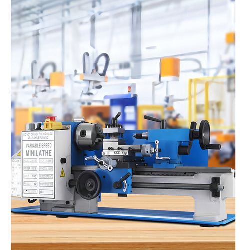 Mini Torno Mecânico Alta Potencia Profissional Bancada Mesa 110v/220v