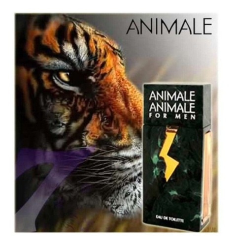 Imagen 3 de 3 de Animale Animale For Men 100ml Varon - Original