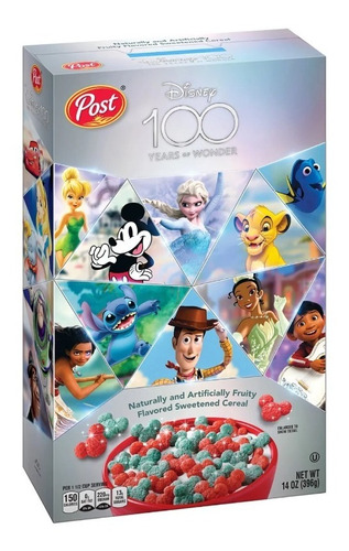 Cereal Post Disney 100 Years Wonder Family Size 