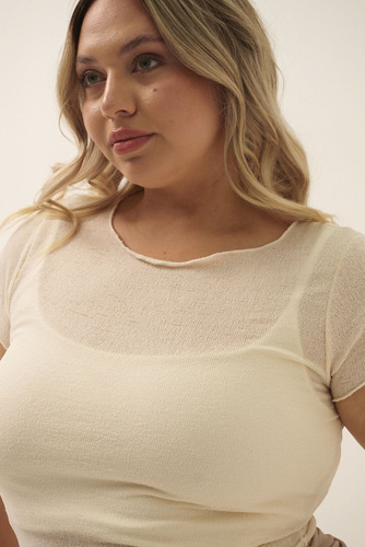 Top Tipo Tejido Roidy Mujer Naif
