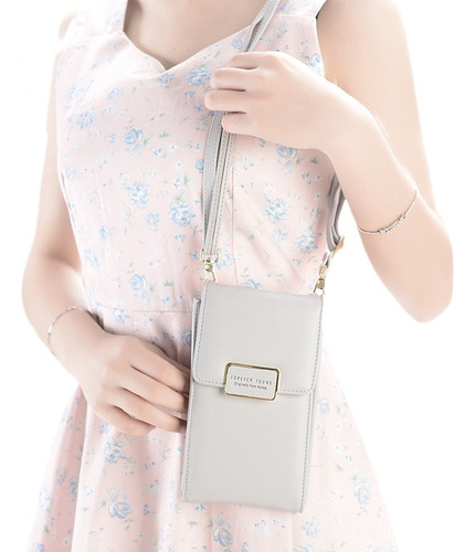 Nuevo Moda Mini Bolso Con Porta Móvil Para Damas Elegantes