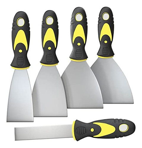 5 Cuchillos De Masilla Raspador Cuchillo De Spackle