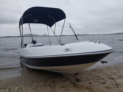 Lancha 16 Pés Rs 160 Com Motor Mercury 50 Hp 2t Elo 0km
