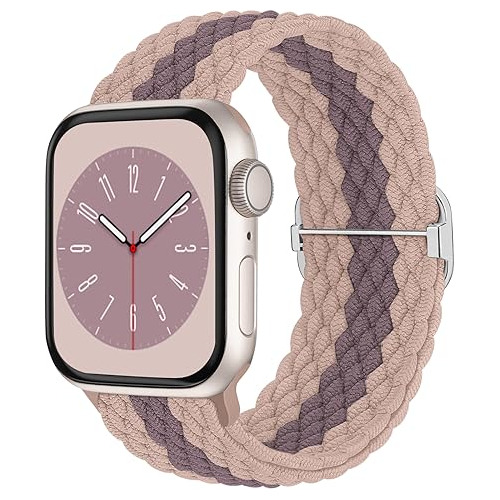 Malla Elastica Apple Iwatch Band 38/40/41mm - Rosa Nudo 