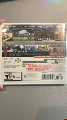 Xenoblade Chronicles 3d Nuevo Nintendo 3ds (Usado)
