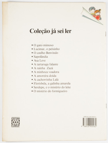 Livro O Coelho Benvindo Coleção Já Sei Ler Lydia Mombelli Da Fonseca (Usado)