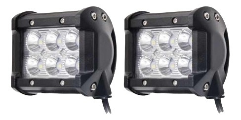 Faro 6 Led Creed 18w Contra Agua Ip67Tienda Física 