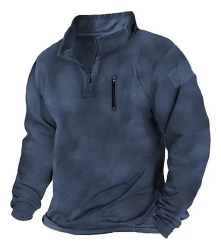 Sudadera Táctica De Cuello Alto Para Hombre