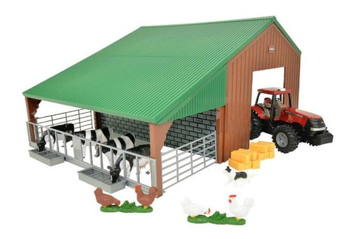 Ertl Case Ih Tractor Magnum 305 With Shed Playset