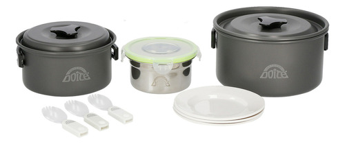 Set De Cocina Cooker 3/p Gris Doite