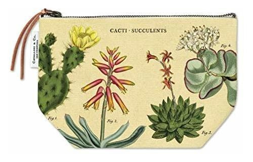 Cavallini Papers & Co. Bolsa Vintage Con Forma De Cactus Y S