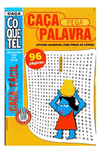 10 Revistas Coquetel Caça Palavras, Livro Nunca Usado 76103757
