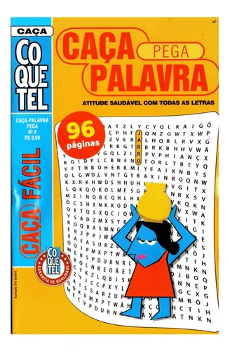 COQUETEL - CACA PALAVRAS - SUPER - FACIL - LIVRO 6 - Círculo livraria