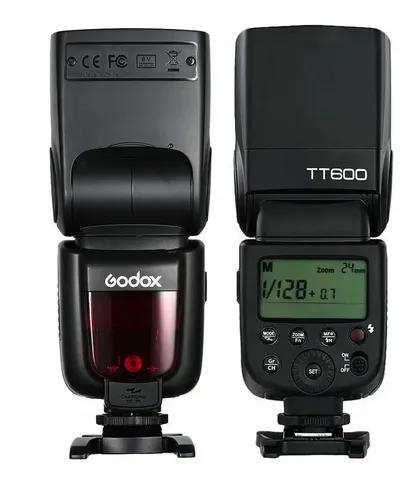 Flash Speedlite Godox Tt600 Para Dslr Canon Sony Nikon