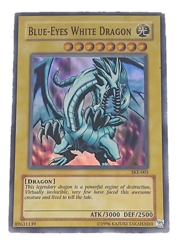 Blue Eyes White Dragon Ske Super Rara Yugioh