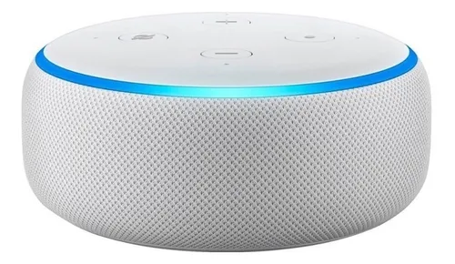 Bocina  Echo Dot 3 Con Reloj Bluetooth Alexa Original