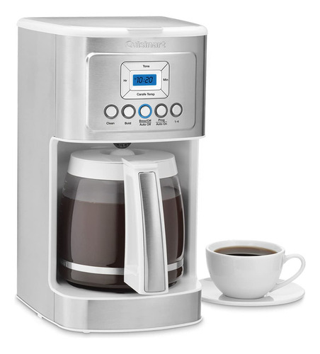 Cafetera Cuisinart Dcc-3200wp1 Perfectemp De Vidrio Para 14