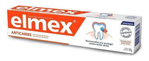 Pasta Dental Elmex Anticaries En Crema 90 G