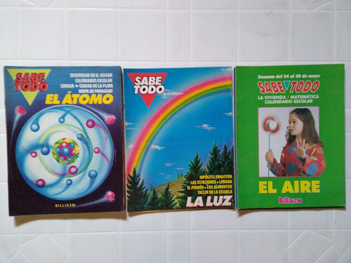 Revistas Saber Todo Billiken Lote 20 Revistas Años 91/92/93