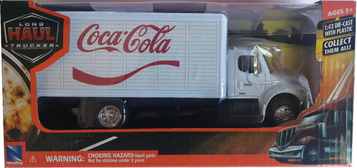 Camioncito Coca Cola Freightliner 1/43 M2 New Ray Trailer