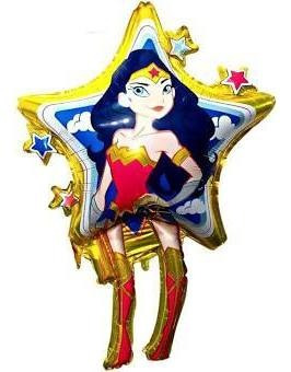 Globos Figura Mujer Maravilla Wonder Woman X Unidad