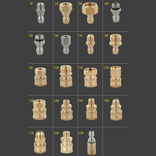 Nuevo 2pcs M22 Macho Y M22 Hembra Conjunto Adaptador De