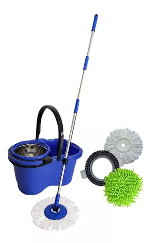 Balde Perfect Mop Pro 360 Inox C/3 Refis