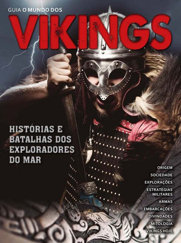 O Mundo Dos Vikings: Histórias e batalhas dos exploradores do mar, de On Line a. Editora IBC - Instituto Brasileiro de Cultura Ltda, capa mole em português, 2021