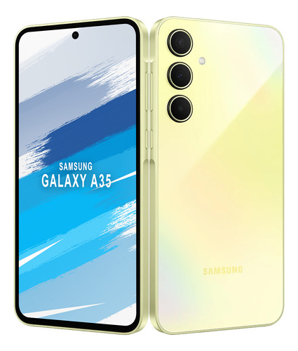 Samsung Galaxy A35 5g 8gb 256gb Triple Cam Lemon - Tecnobox