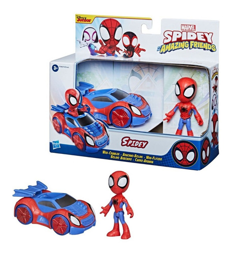 Spidey  Spiderman Amazing Friends Bolido Aracnido 1459