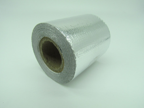 Imagen 1 de 6 de Cinta Termica Aluminio Tuberias Mangueras Intake Intercoler