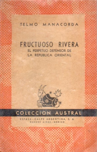 Fructuoso Rivera Telmo Manacorda 