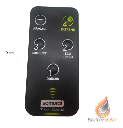 Imagen 4 de 8 de Repuesto Ventilador Samurái Control Remoto