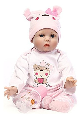 Minidiva Reborn Baby Dolls 22 Pulgadas, Muñecas De Bebe He