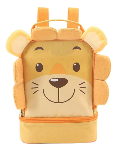 Bolso Lunchera Térmica Vianda Escolar Lsyd Doble Animales