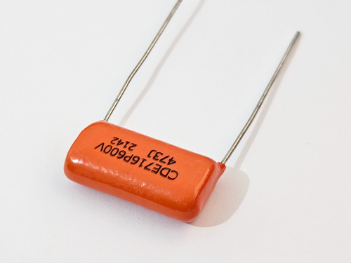 Capacitor Orange Drop .047uf Strato Tele Jazz Bass Precision