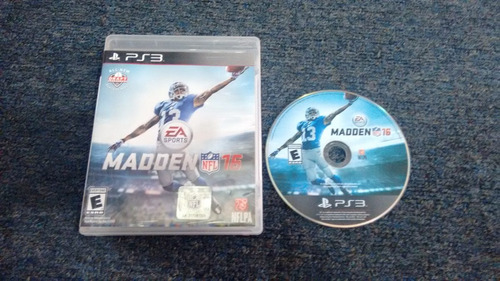 Madden 16 Completo Para Play Station 3,excelente Titulo